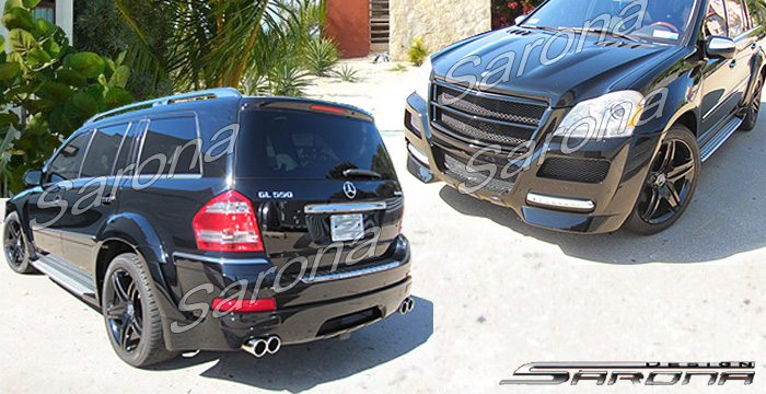 Custom Mercedes GL SUV/SAV/Crossover Body Kit (2006 - 2012) - $7900.00 (Part #MB-125-KT)